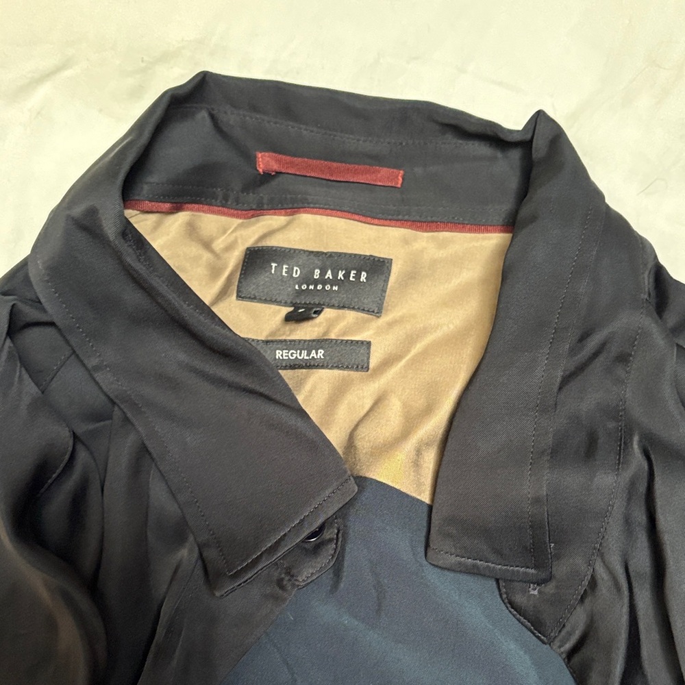 Ted Baker Black Satin Shirt